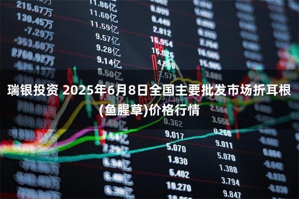瑞银投资 2025年6月8日全国主要批发市场折耳根(鱼腥草)价格行情