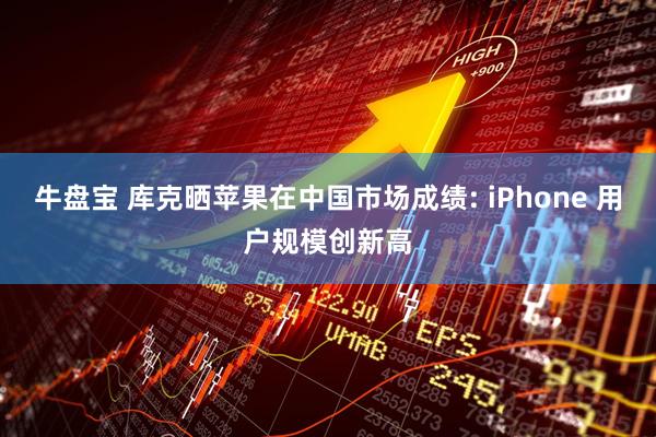 牛盘宝 库克晒苹果在中国市场成绩: iPhone 用户规模创新高